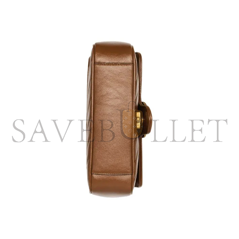 GUCCI GG MARMONT MINI MATELASSÉ SHOULDER BAG 446744 (22*13*6cm)